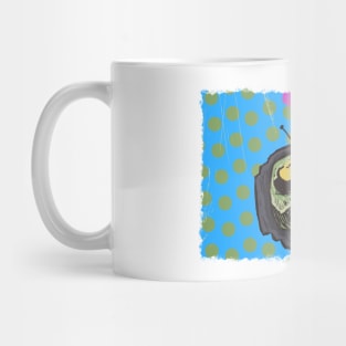 TV Skull Monster Mug